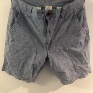 St. John's Bay Gray Flat Front Shorts